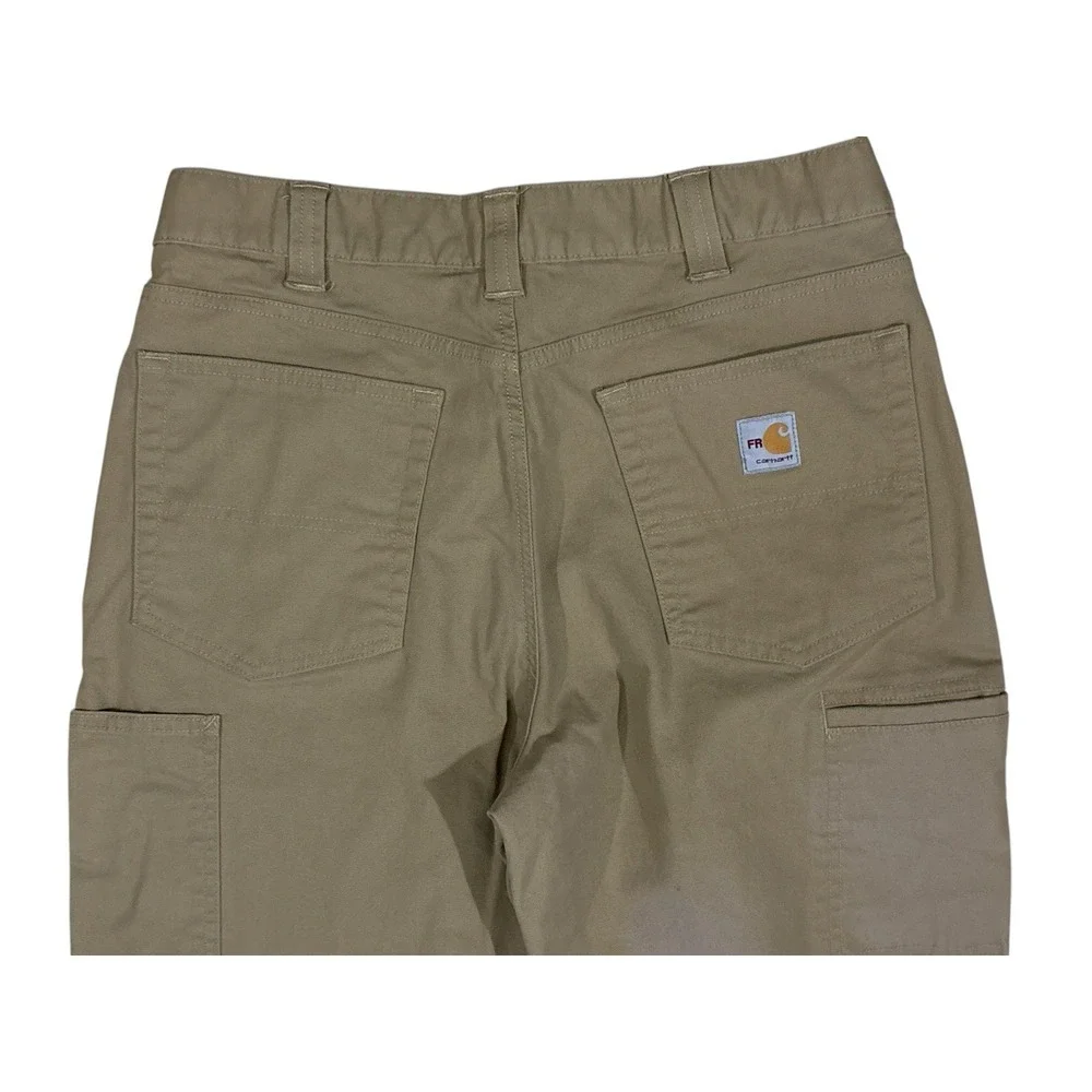 Carhartt FR Canvas Cargo‎ Pants 33x32 NFP Cat 2 104204-DKH